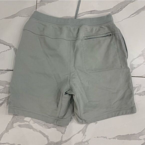 Lululemon Relaxed-Fit French Terry Short 9" Men’s Large Gray Athleisure - Picture 2 of 9